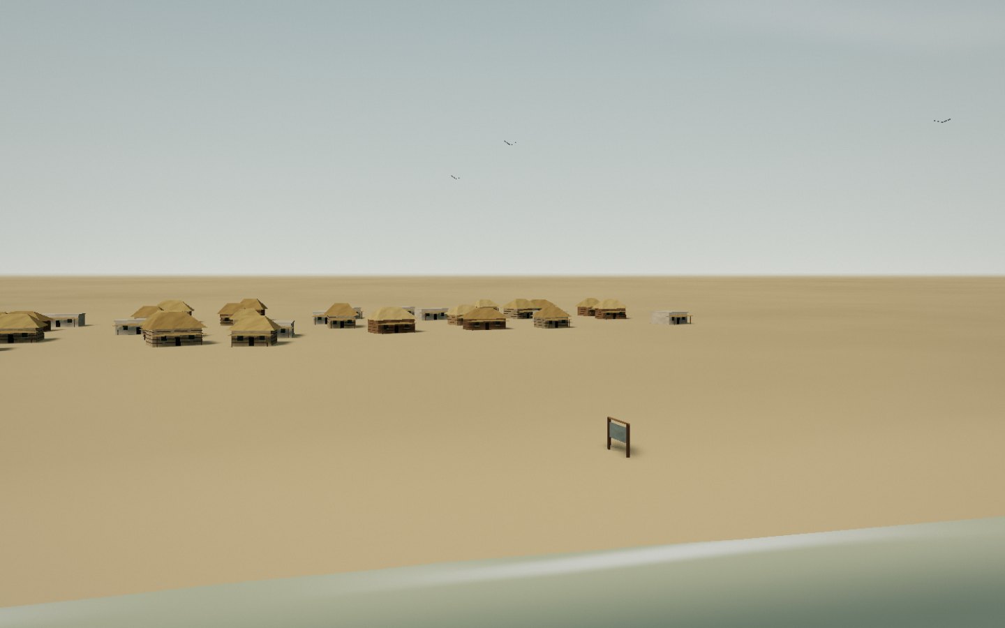 Village de Betania — interprétation 3D